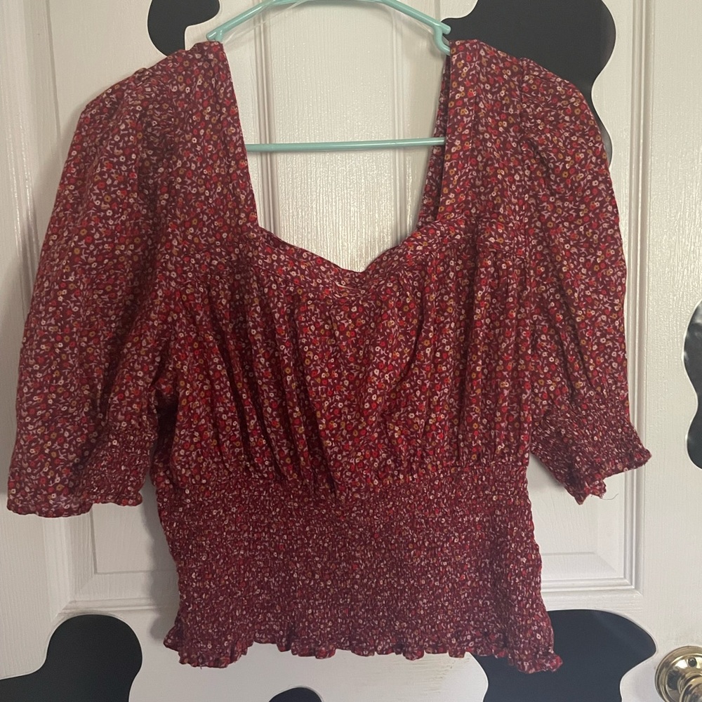 Floral cute shirt